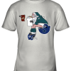 Santa Claus Philadelphia Eagles Shit On Other Teams Christmas Youth T-Shirt –