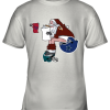Santa Claus Washington Redskins Shit On Other Teams Christmas Youth T-Shirt –
