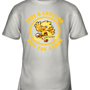 Save A Chocobo Ride A Gamer Youth T-Shirt –