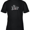 Scorekeeper Gift Funny Baseball Team Score Book Keeper Youth T-Shirt –