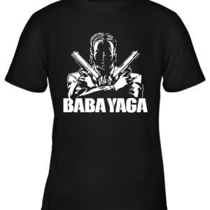 Shadow John Wick Dual Handguns The Babayaga Youth T-Shirt –