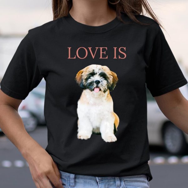 Shih Tzu Shirt Women Men Kids Love Dog Mom Dad Pet Puppy Tee T Shirt.JPS7TVUZCY T Shirt  Itees Global