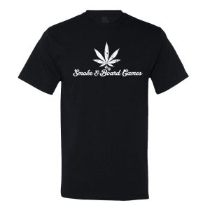 Smoke Board Games Mens Or Womens Black Shirt 1