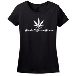 Smoke Board Games Mens Or Womens Black Shirt 2