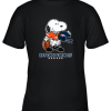 Snoopy A Strong And Proud Denver Broncos Player NFL Youth T-Shirt –
