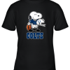 Snoopy A Strong And Proud Indianapolis Colts Player NFL Youth T-Shirt –