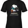 Snoopy A Strong And Proud Jacksonville Jaguars Player NFL Youth T-Shirt –