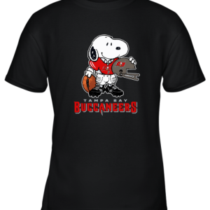 Snoopy A Strong And Proud Tampa Bay Buccaneers Player NFL Youth T-Shirt –
