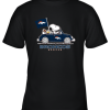 Snoopy And Woodstock Ride The Denver Broncos Car NFL Youth T-Shirt –