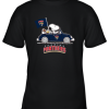 Snoopy And Woodstock Ride The Floria Panthers Car NFL Youth T-Shirt –