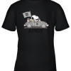 Snoopy And Woodstock Ride The Los Angeles Kings Car NHL Youth T-Shirt –