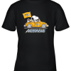 Snoopy And Woodstock Ride The Nasville Predators Car NHL Youth T-Shirt –