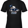 Snoopy And Woodstock Ride The Winnipeg Jets Car NHL Youth T-Shirt –