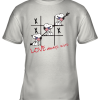 Snoopy Tic Tac Toe American Love Always Win Youth T-Shirt –