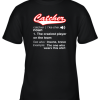 Softball, Baseball Catcher Shirt,Vintage funny Definition Youth T-Shirt –