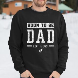 Soon To Be Dad 2021 shirt New Dad Father New Baby T Shirt Itees Global 3