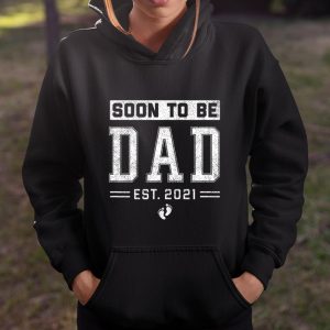 Soon To Be Dad 2021 shirt New Dad Father New Baby T Shirt Itees Global 4