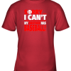 Sorry, I Can_t My Brother Has Baseball Funny Baseball Youth T-Shirt –