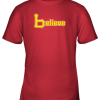 Sports Believe Baseball Pirate Gift Fans Of Pittsburgh Youth T-Shirt –