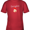 Springfield Red Cardinal Shirt For Baseball Lovers Youth T-Shirt –