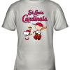 St Louis Cardinals Let’s Play Baseball Together Snoopy MLB Youth T-Shirt –