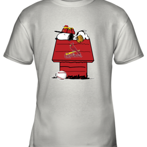 St Louis Cardinals Snoopy And Woodstock Resting Together MLB Youth T-Shirt –