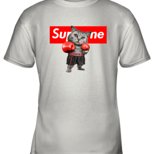Supreme Boxing CatSupreme Boxing Cat Youth T-Shirt –