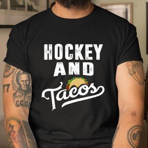 Tacos Shirt Hockey and Tacos T Shirt Dad Boys Kids Ice Player Taco Gift T Shirt Itees Global 1