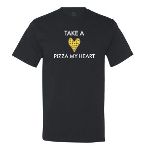 Take A Pizza My Heart Men’s T-Shirt