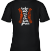 Take Me Out Ball Game Shirt Baseball Song Orange Black Blue Youth T-Shirt –