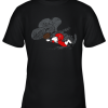 Tampa Bay Buccaneers Snoopy Plays The Football Game Youth T-Shirt –