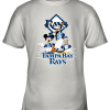 Tampa Bay Rays Mickey Donald And Goofy Baseball Youth T-Shirt –