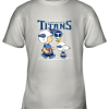 Tennessee Titans Let’s Play Football Together Snoopy NFL Youth T-Shirt –