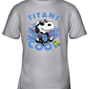 Tennessee Titans Snoopy Joe Cool We’re Awesome Youth T-Shirt –