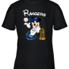 Texas Rangers Mickey Taking The Trophy MLB 2018 Youth T-Shirt –