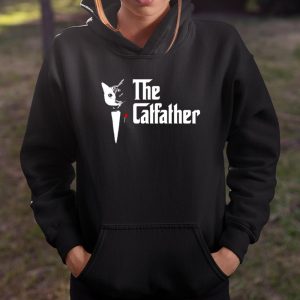 The CatFather T Shirt Father Of Cats T Shirt Funny Cat Dad T Shirt Itees Global 4