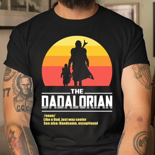 The Dadalorian Fathers Day Funny T Shirt  Itees Global