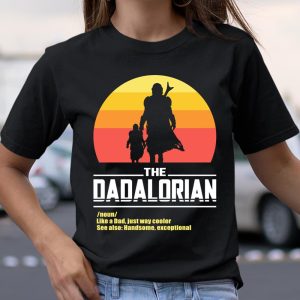The Dadalorian Fathers Day Funny T Shirt  Itees Global