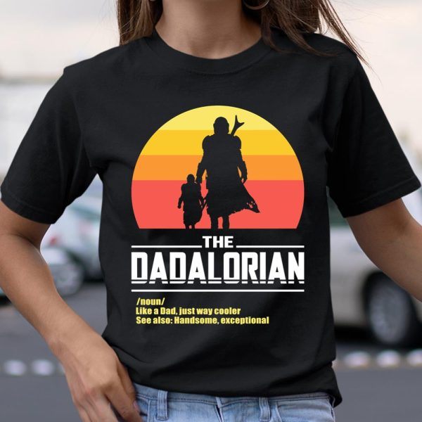 The Dadalorian Fathers Day Funny T Shirt  Itees Global