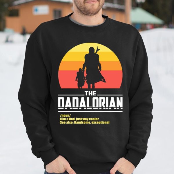 The Dadalorian Fathers Day Funny T Shirt  Itees Global