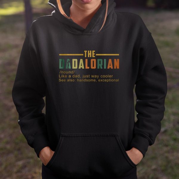 The Dadalorian Like A Dad Just Way Cooler Gift T Shirt  Itees Global