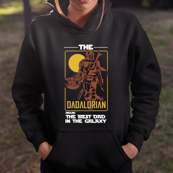 The Dadalorian The Best Dad In The Galaxy Funny Father’s Day Gift T Shirt  Itees Global