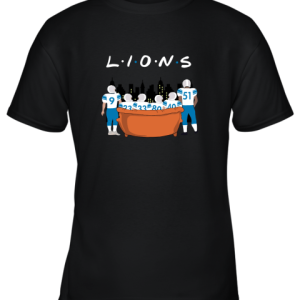 The Detroit Lions Together F.R.I.E.N.D.S NFL Youth T-Shirt –