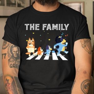 The Heeler Family Bluey Dad Mom For Lover T Shirt Itees Global 1