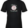 There Is No Crying In Baseball Little Legue Tball Youth T-Shirt –