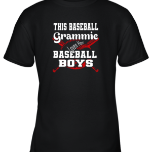 This Baseball Grammie Loves Her Baseball Boys Youth T-Shirt –