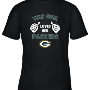 This GIRL Loves HER Green Bay Packers Youth T-Shirt –