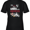 This Girl Love Her Arizona Coyotes And Mickey Disney Youth T-Shirt –