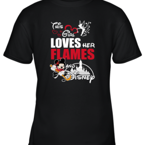 This Girl Love Her Calgary Flames And Mickey Disney Youth T-Shirt –