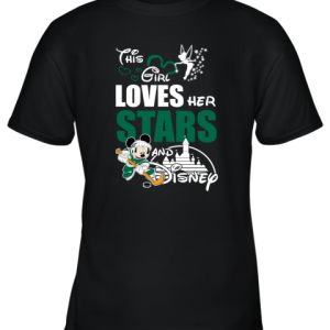 This Girl Love Her Dallas Stars And Mickey Disney Youth T-Shirt –